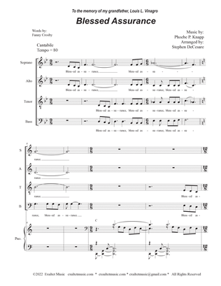 Blessed Assurance (SATB)