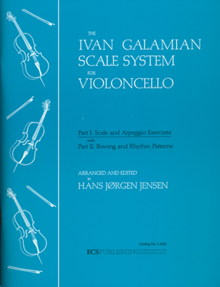 Book cover for The Galamian Scale System for Violoncello (Volume 1)