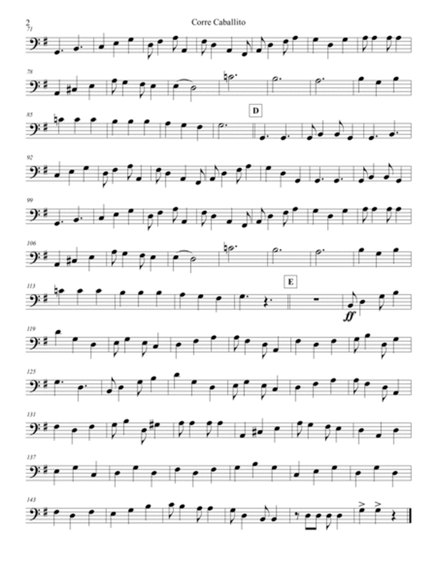Corre Caballito. Aguinaldo venezolano. String orchestra, intermediate level. SCORE & PARTS. image number null