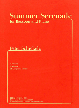 Book cover for Summer Serenade