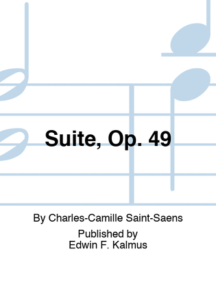 Book cover for Suite, Op. 49