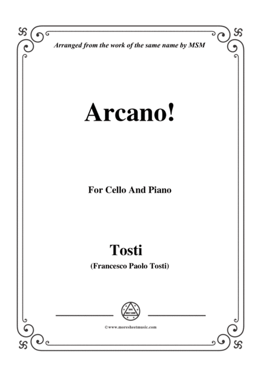 Tosti-Arcano!, for Cello and Piano image number null