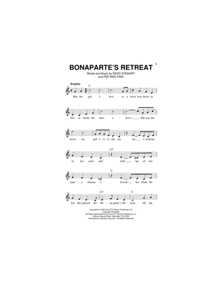 Book cover for Bonaparte's Retreat