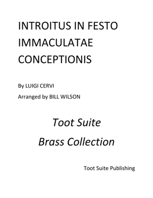 Book cover for Introitus in Festo Immaculatae Conceptionis