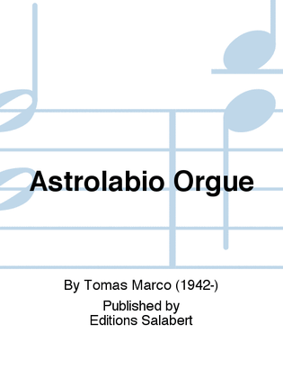 Book cover for Astrolabio Orgue