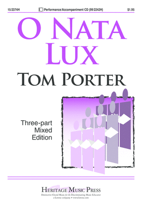 Book cover for O Nata Lux