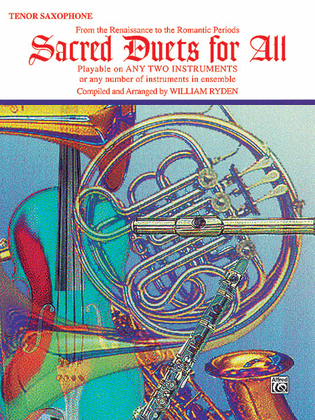 Book cover for Sacred Duets for All (From the Renaissance to the Romantic Periods)