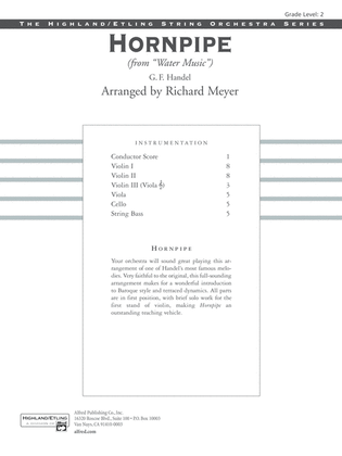 Hornpipe (from Water Music): Score