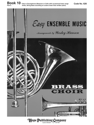 Book cover for Easy Ensemble Music