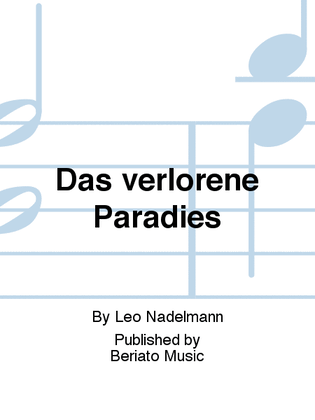 Book cover for Das verlorene Paradies