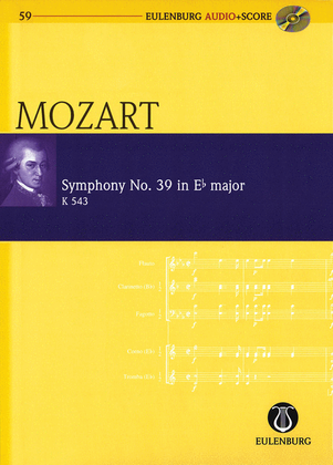 Book cover for Symphony No. 39 in E-flat Major K543