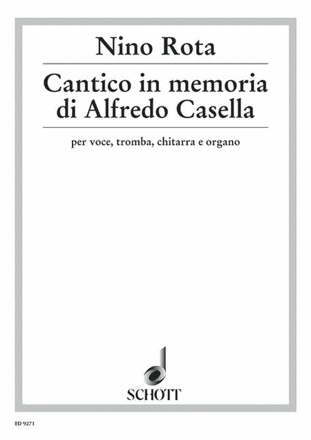 Cantico in memoria di Alfredo Casella