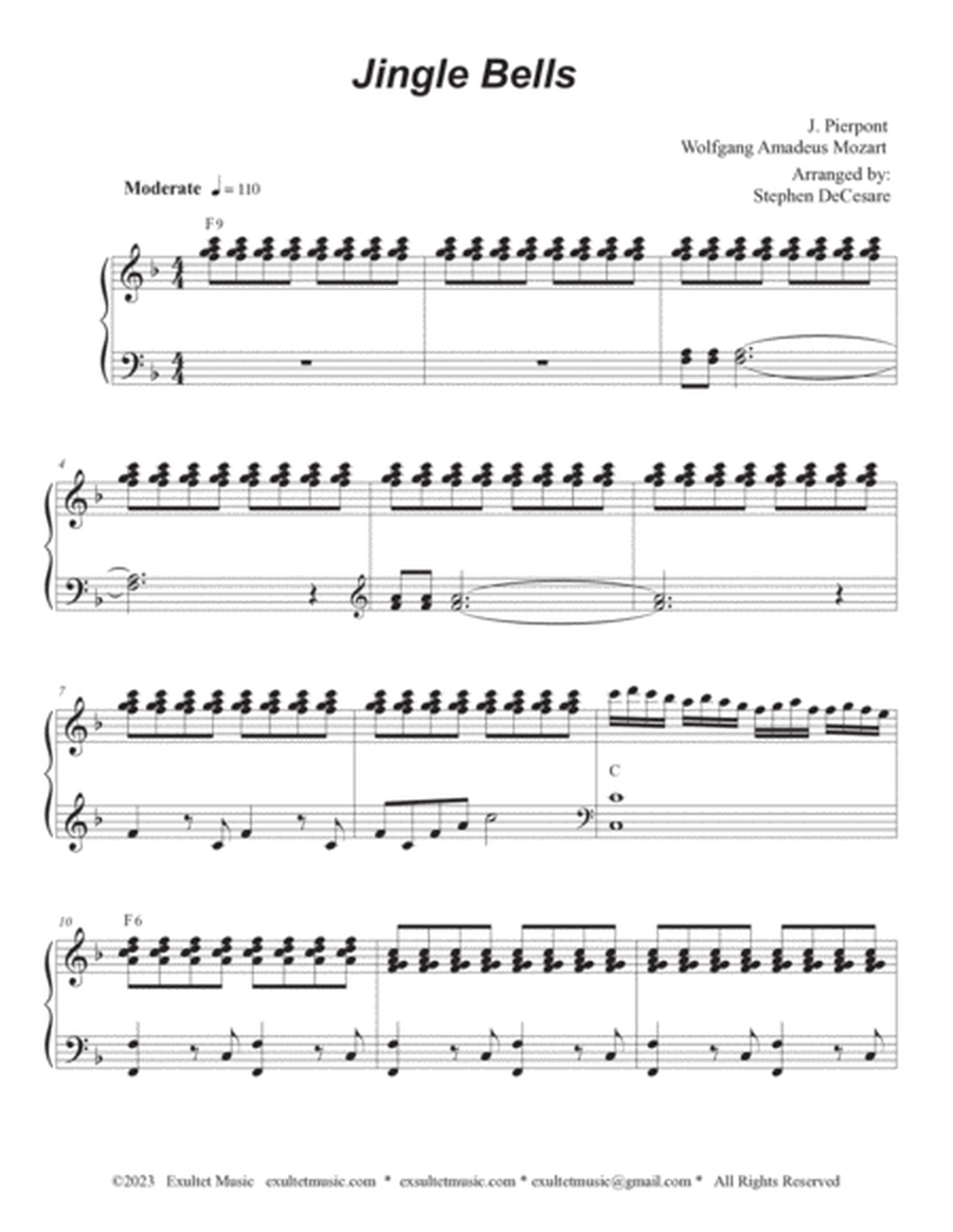 Jingle Bells (Bb-Trumpet solo and Piano) image number null