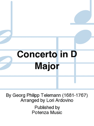Book cover for Concerto in D Major