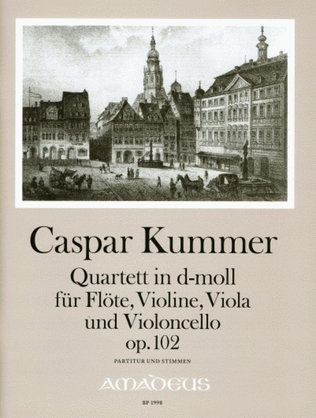 Book cover for Quartet in D minor op. 102