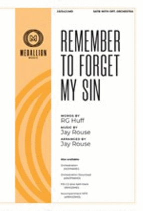 Book cover for Remember to Forget My Sin