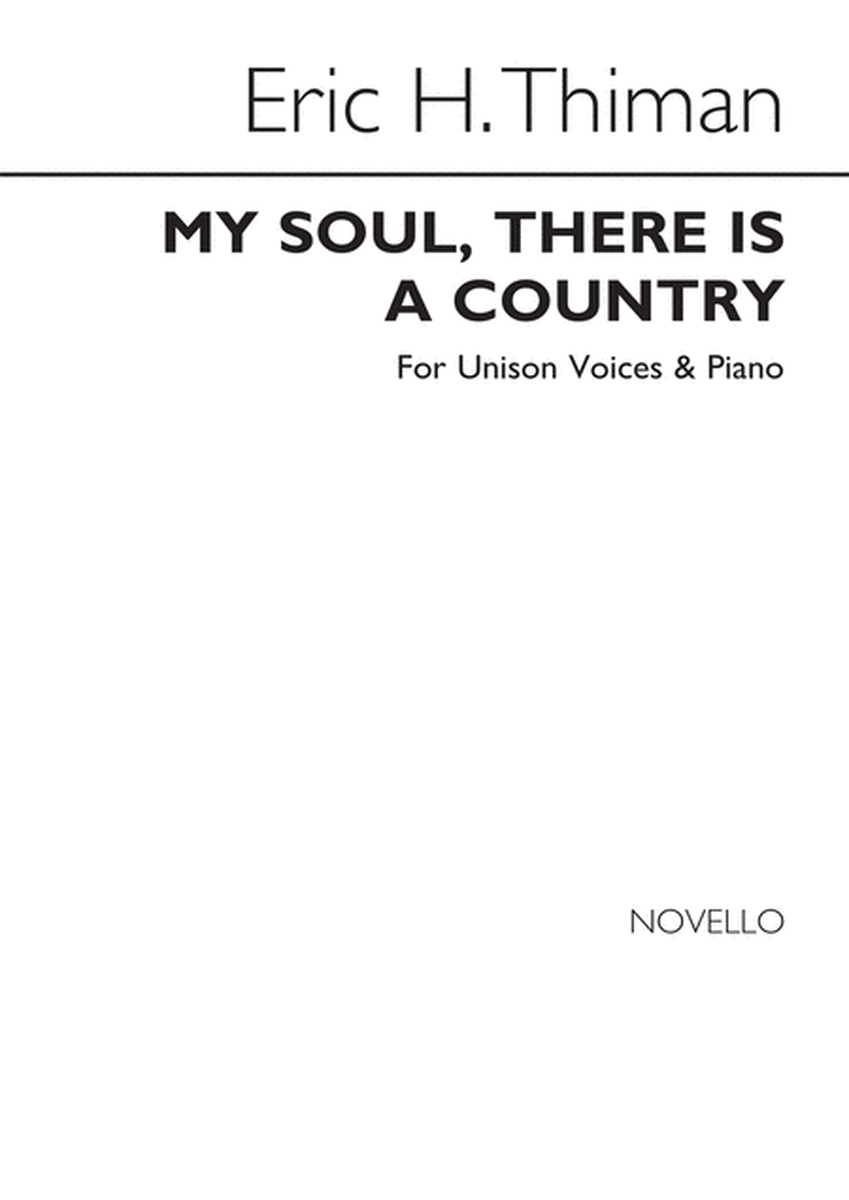 My Soul There Is A Country