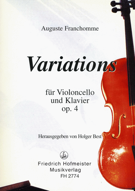 Variations (G-Dur) op. 4