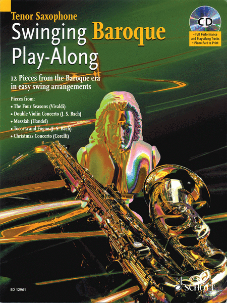 Swinging Baroque Play-Along (Tenor Saxophone)