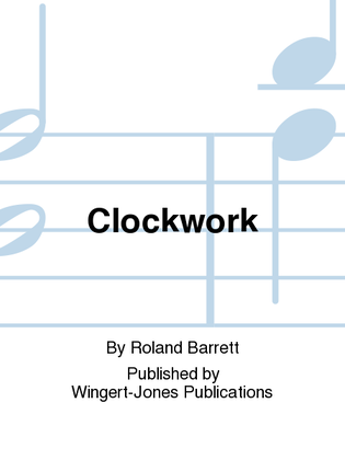 Book cover for Clockwork - Full Score