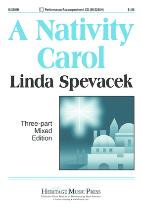 Book cover for A Nativity Carol