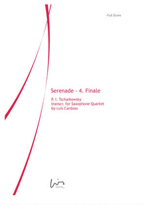 Serenade - 4. Finale (for Saxophone Quartet SATB)