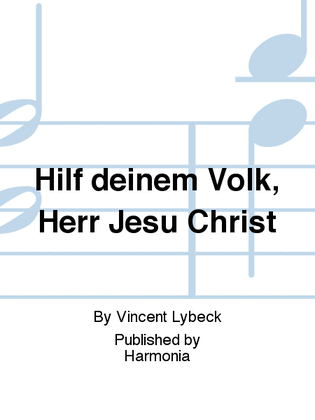 Book cover for Hilf deinem Volk, Herr Jesu Christ