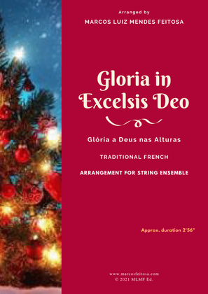 Gloria In Excelsis Deo - String Ensemble