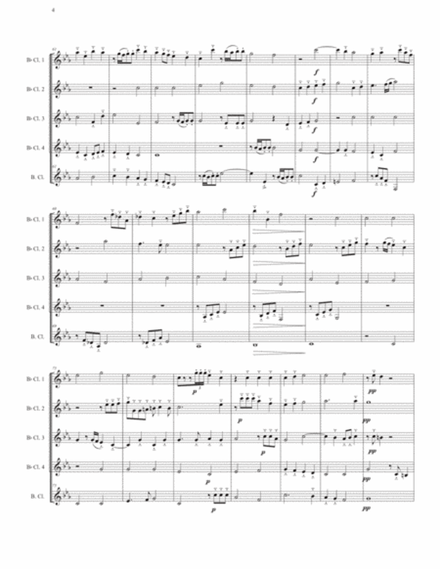 Canzon #26 for Clarinet Quintet image number null