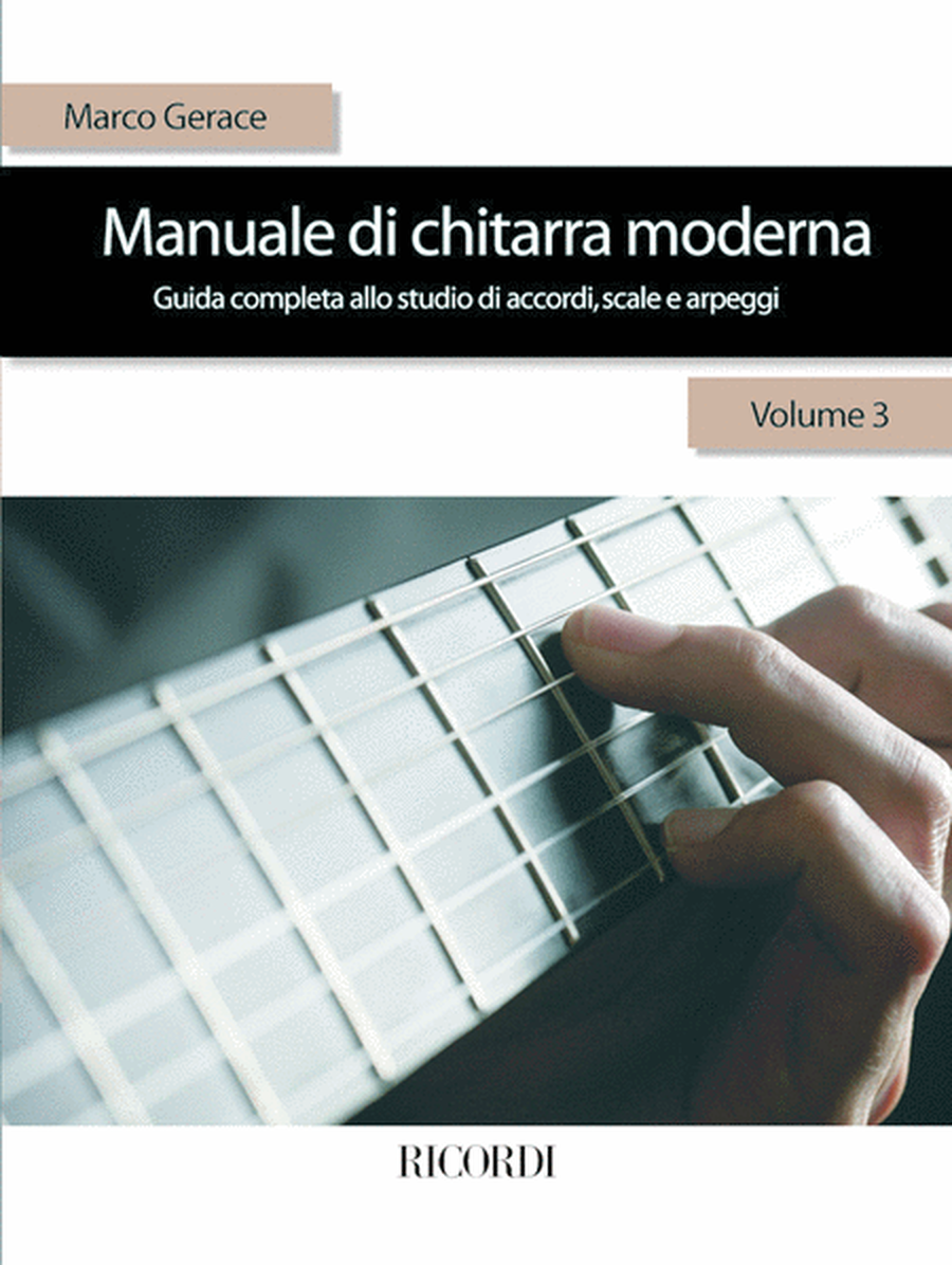Manuale Di Chitarra Moderna - Volume 3