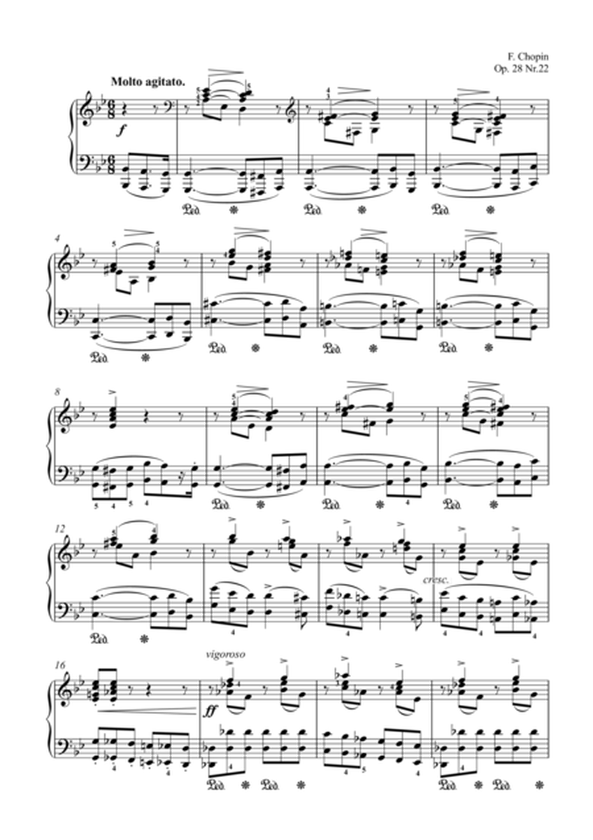 Prelude Op. 28 Nr.22