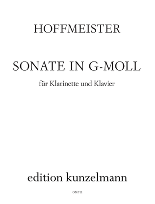 Book cover for Sonata for clarinet