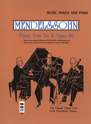 Book cover for Mendelssohn - Piano Trio No. 2 in C Minor, Op. 66