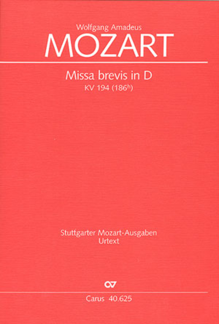 Missa brevis in D Major, K. 194