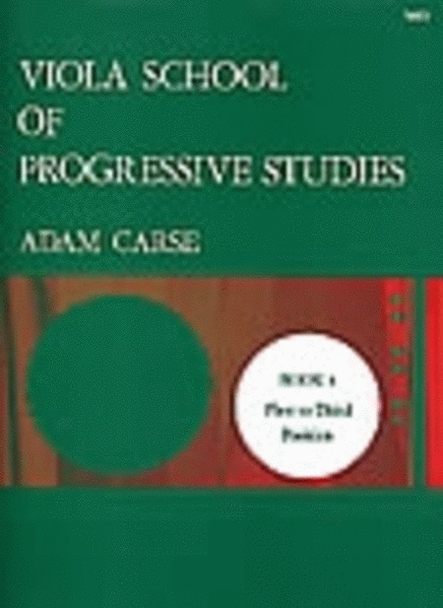 Viola School Progressive Studies Book 4