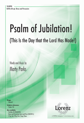 Book cover for Psalm of Jubilation!
