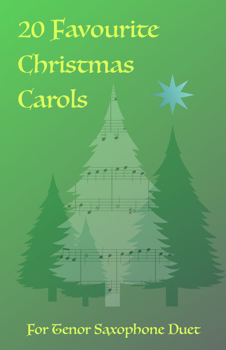 20 Favourite Christmas Carols for Tenor Saxophone Duet image number null