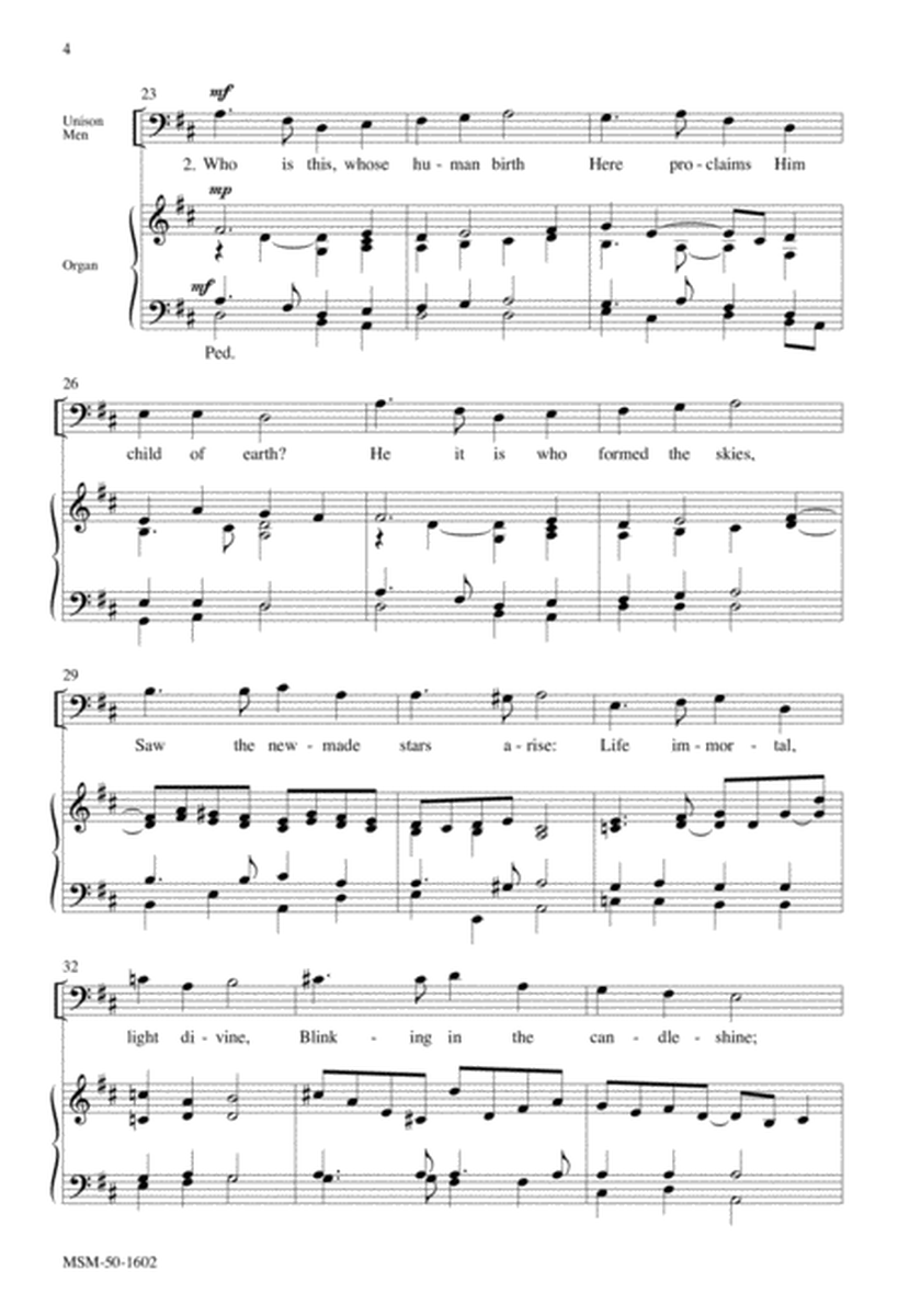 Sing the Songs of Bethlehem (Downloadable Choral Score)