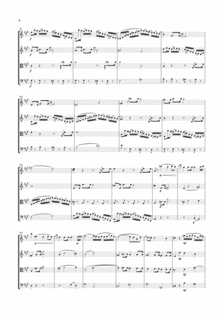 Aimon - String Quartet in A major, Op.6 No.2