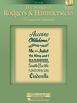 Book cover for The Songs of Rodgers & Hammerstein