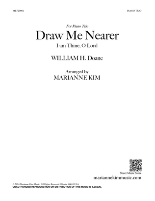 Book cover for Draw Me Nearer (I Am Thine, O Lord)