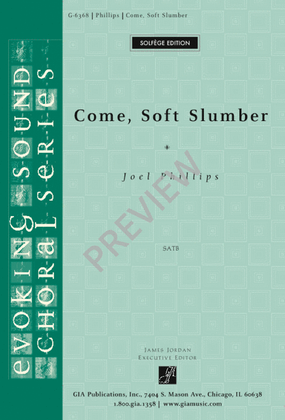 Book cover for Come, Soft Slumber