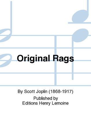 Book cover for Original Rags