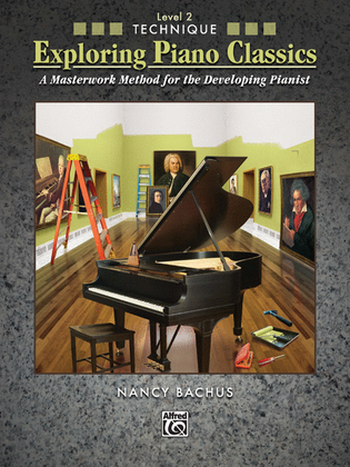 Book cover for Exploring Piano Classics Technique, Book 2
