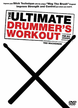 Book cover for The Ultimate Drummer's Workout