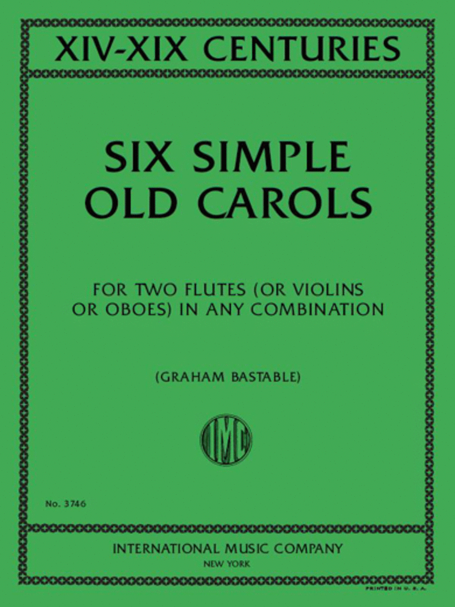 Six Simple Old Carols