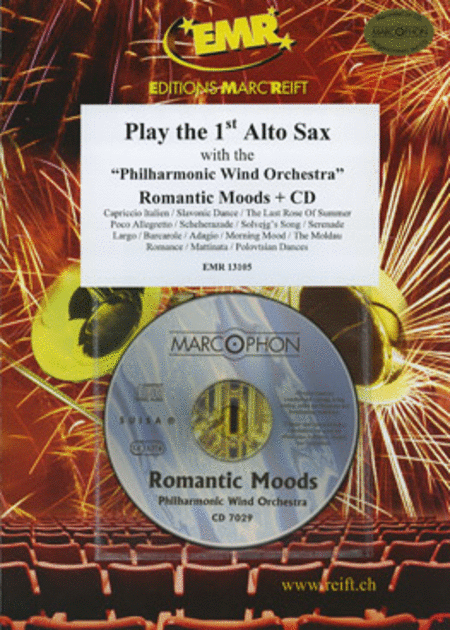 Play the 1st Alto Sax with the Philharmonic Wind Orchestra (with CD)