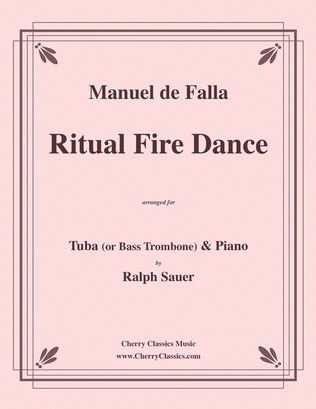 Ritual Fire Dance for Tuba or Bass Trombone & Piano