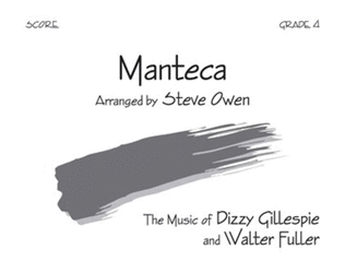 Book cover for Manteca - Score