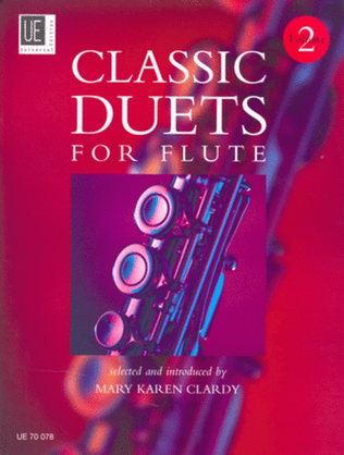 Book cover for Classical Duets For Flute Book 2 Flt